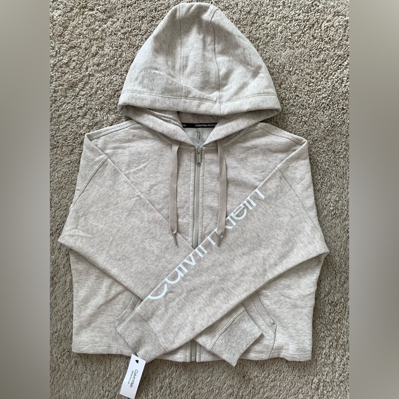 Calvin Klein Performance Jackets & Blazers - NWT Calvin Klein performance women’s  jacket fleece hoodie size M